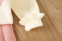 Load image into Gallery viewer, 2 Pieces Set Baby Kid Girls Color-blocking Bow Sweaters And Solid Color Skirts Wholesale 230105529
