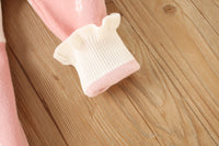 Load image into Gallery viewer, Baby Kid Girls Color-blocking Flower Bow Crochet Dresses Wholesale 230105546
