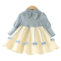 Load image into Gallery viewer, Baby Kid Girls Bow Dresses Wholesale 230105576
