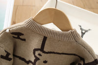 Load image into Gallery viewer, Baby Kid Girls Cartoon Crochet Sweaters Wholesale 230105579
