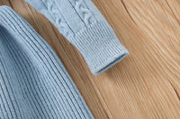 Load image into Gallery viewer, Baby Kid Girls Color-blocking Crochet Dresses Wholesale 230105583
