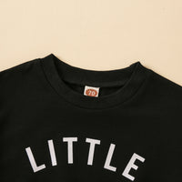 Load image into Gallery viewer, 2 Pieces Set Baby Kid Boys Letters Tops And Solid Color Ribbon Pants Wholesale 230105584
