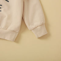 Load image into Gallery viewer, 2 Pieces Set Baby Kid Boys Letters Tops And Solid Color Ribbon Pants Wholesale 230105584
