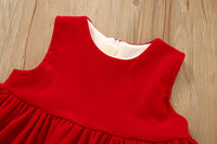 Load image into Gallery viewer, 2 Pieces Set Baby Kid Girls Solid Color Tops And Dresses Wholesale 230105598
