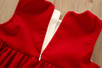 Load image into Gallery viewer, 2 Pieces Set Baby Kid Girls Solid Color Tops And Dresses Wholesale 230105598
