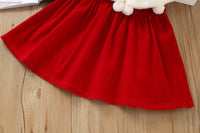 Load image into Gallery viewer, 2 Pieces Set Baby Kid Girls Solid Color Tops And Dresses Wholesale 230105598
