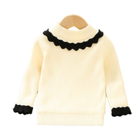 Load image into Gallery viewer, Baby Kid Girls Solid Color Sweaters Knitwear Wholesale  230105624
