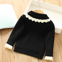Load image into Gallery viewer, Baby Kid Girls Solid Color Sweaters Knitwear Wholesale  230105624

