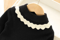 Load image into Gallery viewer, Baby Kid Girls Solid Color Sweaters Knitwear Wholesale  230105624
