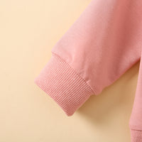 Load image into Gallery viewer, 2 Pieces Set Baby Kid Unisex Letters Embroidered Hoodies Swearshirts And Solid Color Pants Wholesale 230105645
