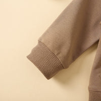 Load image into Gallery viewer, 2 Pieces Set Baby Kid Unisex Letters Embroidered Hoodies Swearshirts And Solid Color Pants Wholesale 230105645
