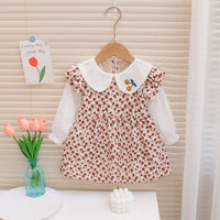Load image into Gallery viewer, Baby Kid Girls Flower Print Dresses Wholesale 230105652
