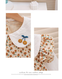 Load image into Gallery viewer, Baby Kid Girls Flower Print Dresses Wholesale 230105652
