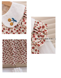 Load image into Gallery viewer, Baby Kid Girls Flower Print Dresses Wholesale 230105652
