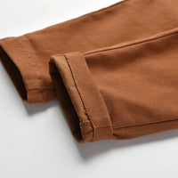 Load image into Gallery viewer, 2 Pieces Set Baby Kid Boys Birthday Party Checked Bow Shirts And Solid Color Jumpsuits Wholesale 230105655
