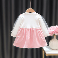 Load image into Gallery viewer, Baby Kid Girls Solid Color Dresses Wholesale 23010566
