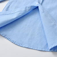 Load image into Gallery viewer, 2 Pieces Set Baby Kid Boys Birthday Party Solid Color Bow Shirts And Jumpsuits Wholesale 230105660
