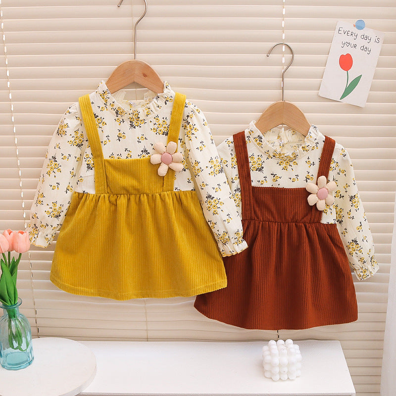 Baby Kid Girls Flower Dresses Wholesale 230105664