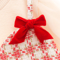 Load image into Gallery viewer, Baby Kid Girls Color-blocking Checked Dresses Wholesale 230105668
