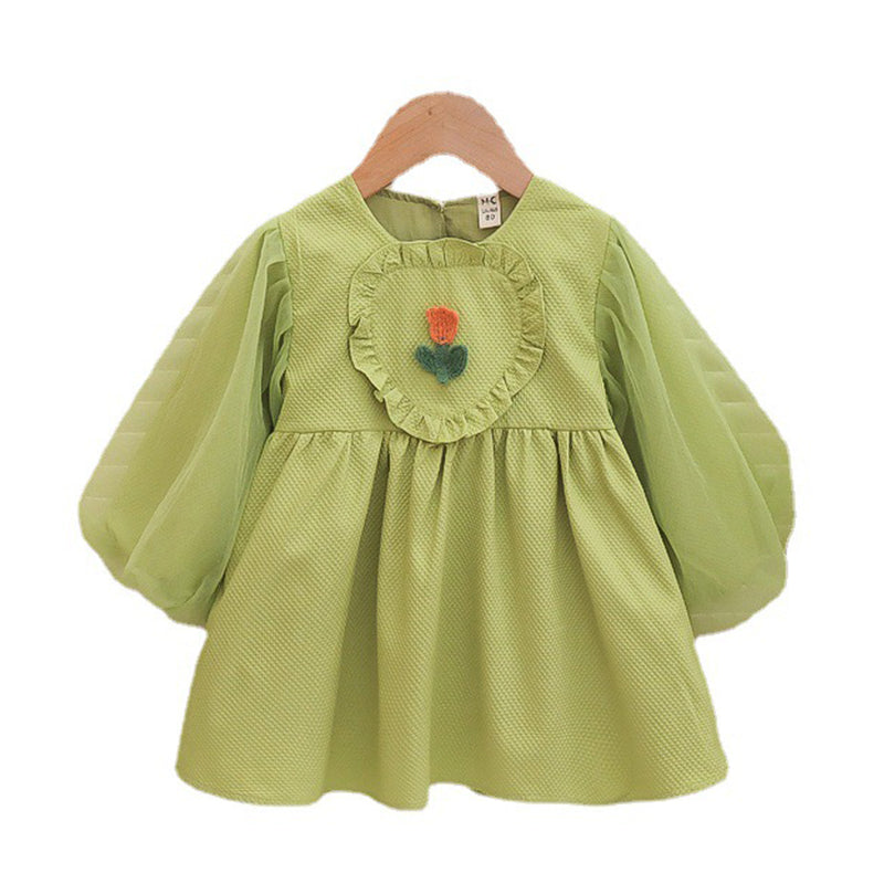 Baby Kid Girls Flower Dresses Wholesale 230105692