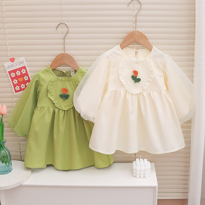 Baby Kid Girls Flower Dresses Wholesale 230105692