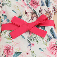 Load image into Gallery viewer, Baby Girls Flower Bow Rompers Wholesale 230105695

