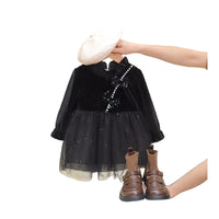 Load image into Gallery viewer, Baby Kid Girls Solid Color Bow Dresses Wholesale 230105738
