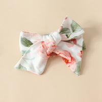 Load image into Gallery viewer, 3 Pieces Set Baby Girls Letters Rompers Flower Print Shorts And Bow Headwear Wholesale 230105741
