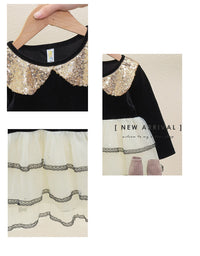 Load image into Gallery viewer, Baby Kid Girls Color-blocking Birthday Dresses Wholesale 230105745
