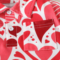 Load image into Gallery viewer, Baby Kid Boys Love heart Print Polo Shirts Wholesale 230105749
