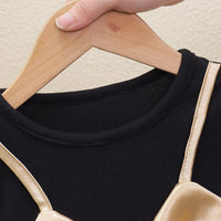 Load image into Gallery viewer, Baby Kid Girls Color-blocking Dresses Wholesale 230105754
