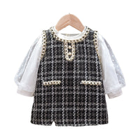 Load image into Gallery viewer, Baby Kid Girls Flower Fruit Polka dots Print Dresses Wholesale 23010576
