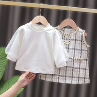 Load image into Gallery viewer, Baby Kid Girls Flower Fruit Polka dots Print Dresses Wholesale 23010576
