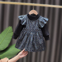 Load image into Gallery viewer, Baby Kid Girls Flower Fruit Polka dots Print Dresses Wholesale 23010576
