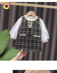 Load image into Gallery viewer, Baby Kid Girls Flower Fruit Polka dots Print Dresses Wholesale 23010576

