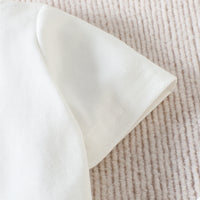 Load image into Gallery viewer, 3 Pieces Set Baby Girls Letters Cartoon Print T-Shirts Polka dots Shorts And Bow Headwear Wholesale 230105766
