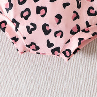 Load image into Gallery viewer, 3 Pieces Set Baby Girls Letters Cartoon Print T-Shirts Polka dots Shorts And Bow Headwear Wholesale 230105766
