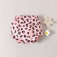 Load image into Gallery viewer, 3 Pieces Set Baby Girls Letters Cartoon Print T-Shirts Polka dots Shorts And Bow Headwear Wholesale 230105766
