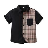 Load image into Gallery viewer, Baby Kid Boys Checked Shirts Wholesale 230105780
