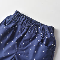Load image into Gallery viewer, 2 Pieces Set Baby Kid Boys Birthday Party Bow Shirts And Polka dots Shorts Wholesale 230105788
