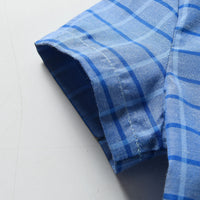 Load image into Gallery viewer, 2 Pieces Set Baby Kid Boys Birthday Party Checked Bow Shirts And Solid Color Rompers Wholesale 230105794
