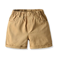 Load image into Gallery viewer, 2 Pieces Set Baby Kid Boys Birthday Party Checked Bow Shirts And Solid Color Rompers Wholesale 230105794
