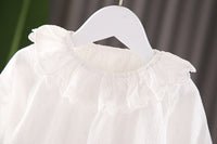 Load image into Gallery viewer, Baby Kid Girls Flower Embroidered Tops Wholesale 23010701
