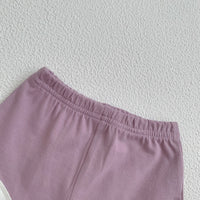 Load image into Gallery viewer, 3 Pieces Set Baby Girls Color-blocking Tank Tops Shorts And Bow Headwear Wholesale 230107124
