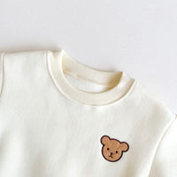 Load image into Gallery viewer, Baby Unisex Striped Animals Cartoon Embroidered Hoodies Swearshirts Wholesale 230107131
