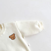 Load image into Gallery viewer, Baby Unisex Striped Animals Cartoon Embroidered Hoodies Swearshirts Wholesale 230107131
