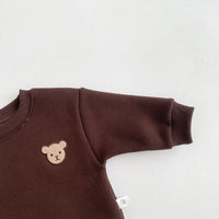 Load image into Gallery viewer, Baby Unisex Striped Animals Cartoon Embroidered Hoodies Swearshirts Wholesale 230107131
