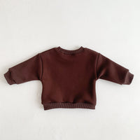 Load image into Gallery viewer, Baby Unisex Striped Animals Cartoon Embroidered Hoodies Swearshirts Wholesale 230107131
