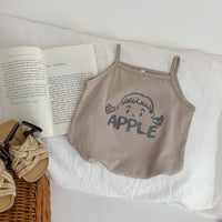 Load image into Gallery viewer, Baby Kid Girls Letters Cartoon Print Tank Tops Wholesale 230107138
