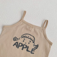 Load image into Gallery viewer, Baby Kid Girls Letters Cartoon Print Tank Tops Wholesale 230107138
